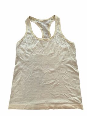 lululemon women’s - Run Swiftly Tank - Size 6 yellow